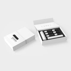 Azoss Smart Car Scent Diffuser Rechargeable Air Freshener with Sensor, Black