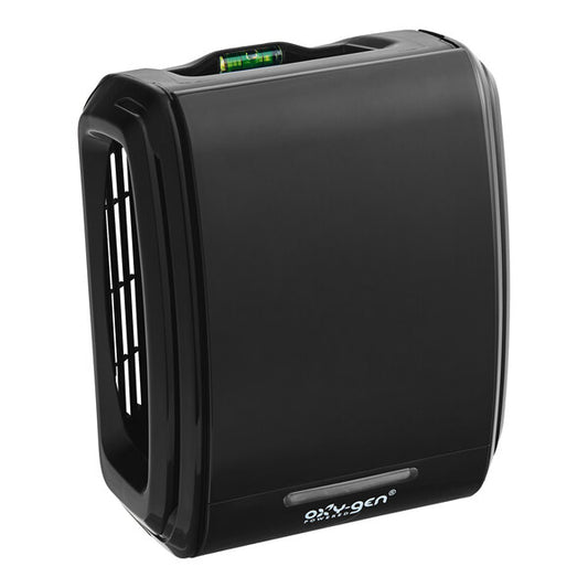 Oxy-Gen Powered Oxygen-Supreme Air Freshener Dispenser - Black