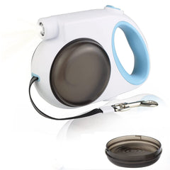 4M Multi-function LED Leash with Poop Bag Dispenser & Bowl