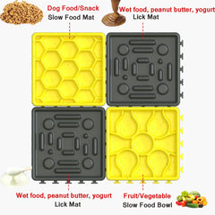 Slow Feeder Pet Bowl Anti-Slip