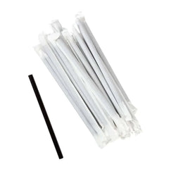 Disposable Paper Straws with Wrap Azoss Trading