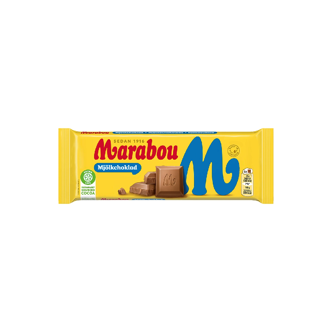Marabou Milk Chocolate Bar Classic Creamy