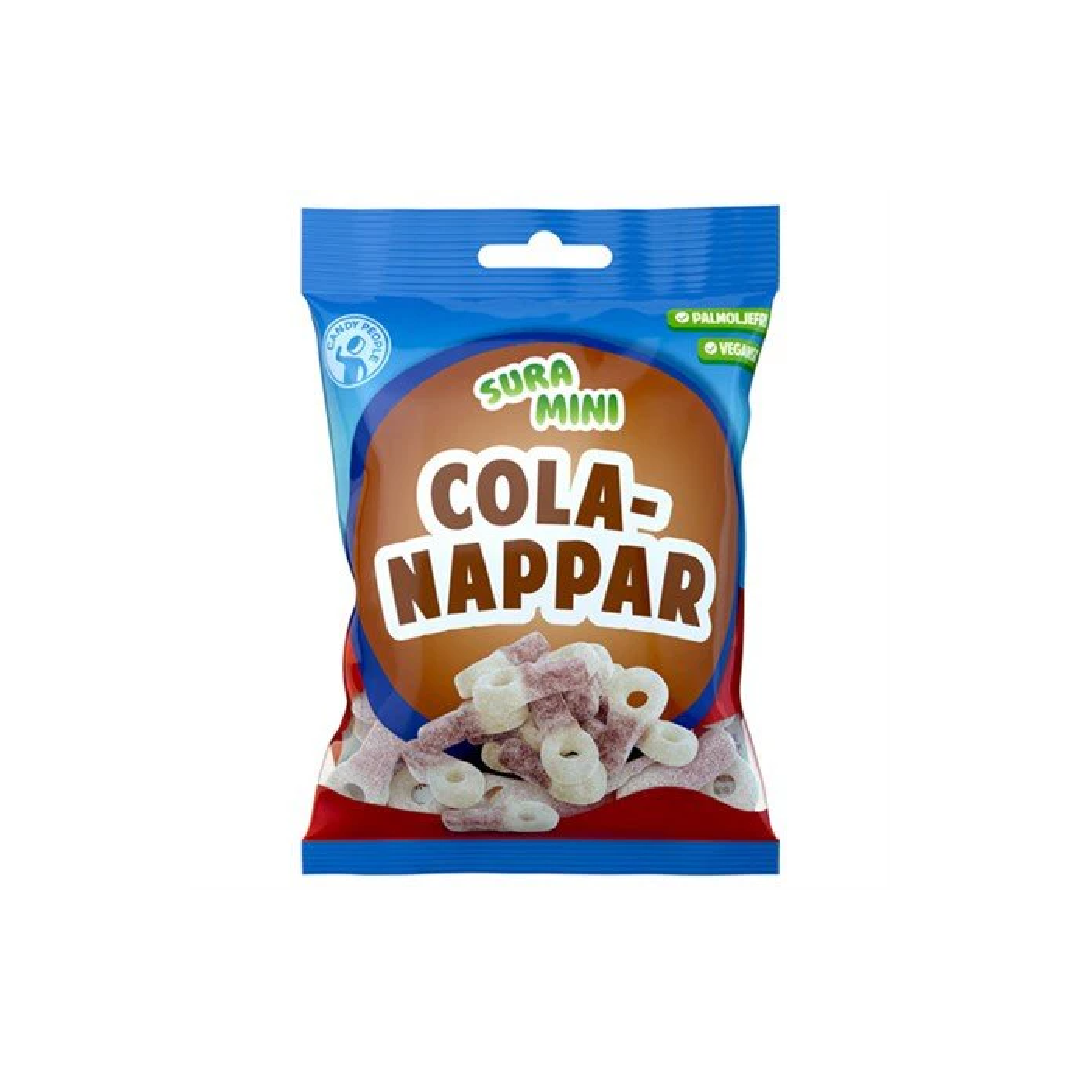 Sour Mini Cola Pacifiers Gummy Candy