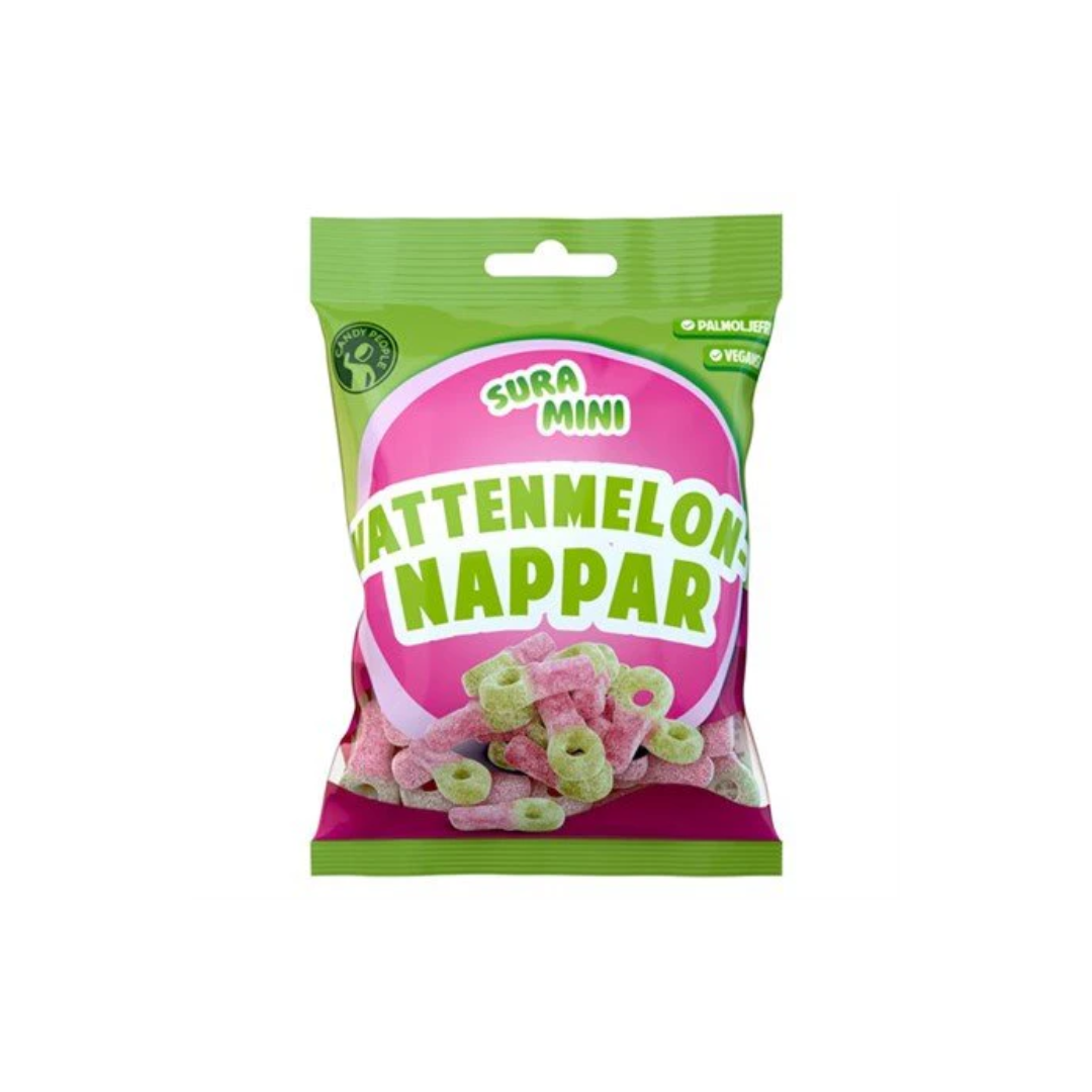 Sour Mini Watermelon Pacifiers Gummy Candy