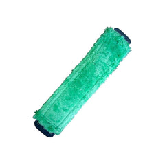 Heavy-duty 15 mm pile microfiber for stone and tile floors with grout lines, Features aggressive cleaning edges that clean with less water, less effort - green
