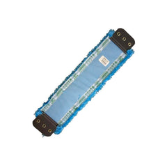 Heavy-duty 15 mm pile microfiber for stone and tile floors with grout lines, Features aggressive cleaning edges that clean with less water, less effort - blue