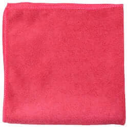 UNGER | ME40R Microfiber Cleaning cloth, 40x40 cm, red