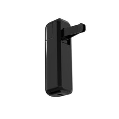 Azoss Mini Car Vent Clip Fragrance Diffuser with Ultrasonic Nano-Atomization, Smart Motion Sensor, Rechargeable Battery in Black for Long-Lasting Car Air Freshness in Qatar