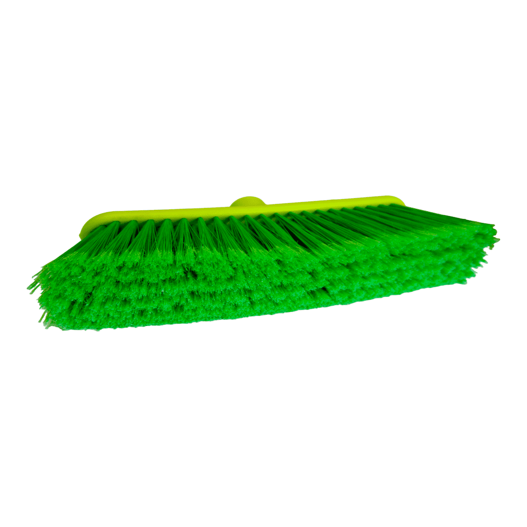 Azoss Floor Brush With Handle Green Color 2