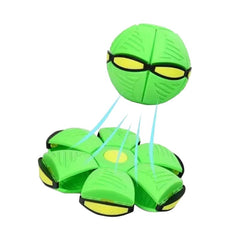 Interactive Toy Ball and Fish in vibrant green color, perfect for active play and imaginative adventures for kids.