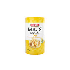 Friggs Corn Cakes – Cheese Flavor – 125g