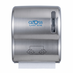 JOFEL | Auto Cut Paper Dispenser, Stainless Steel