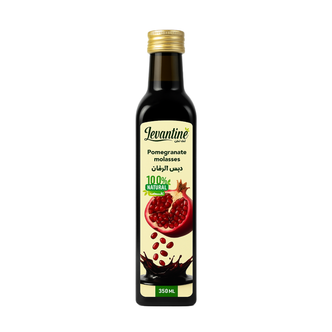 Levantine Pomegranate Molasses 350ml Glass Bottle Levantine Pomegranate Molasses 350ml Glass Bottle