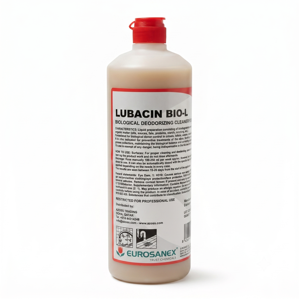 LUBACIN BIO-L biologic deodoriser 1 Liters