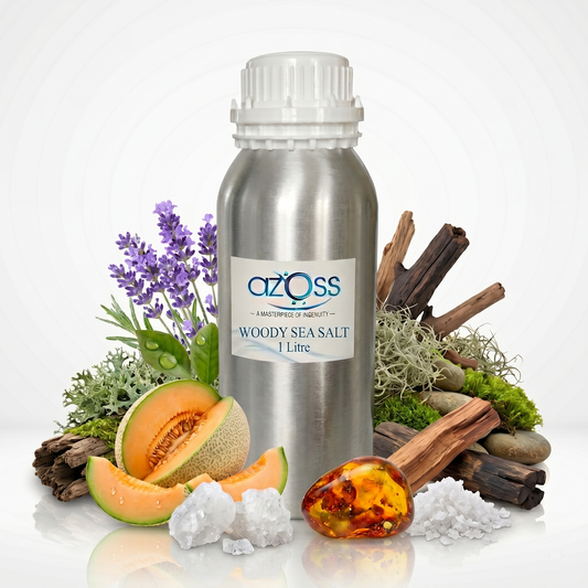 WOODY SEA SALT Melon Amber Wood Essential Oil | 1L