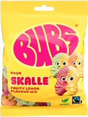 BUBS Sour Skulls Fruity Lemon Mix 90g
