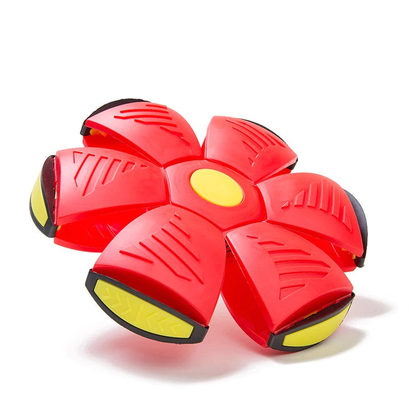 Interactive Toy Ball and Fish - Red toy ball designed for creative and active play for kids in Qatar.