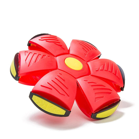 Interactive Toy Ball and Fish - Red toy ball designed for creative and active play for kids in Qatar.