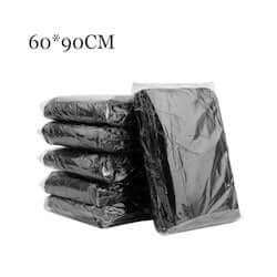 Trash Bags, 60 x 90 Cm, 50 Microns, Black Color