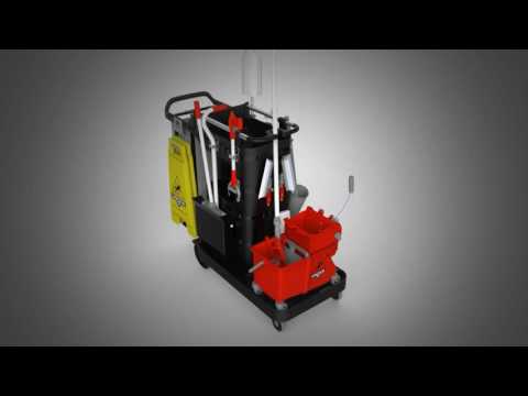 UNGER | Janitorial Cleaning Cart